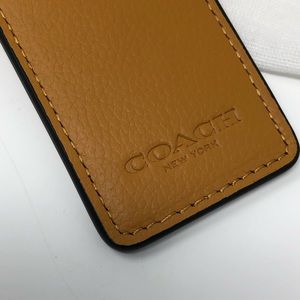 Coach Accessories - Coach Leather Luggage Tag Coach Accessories - Coach Leather Luggage Tag